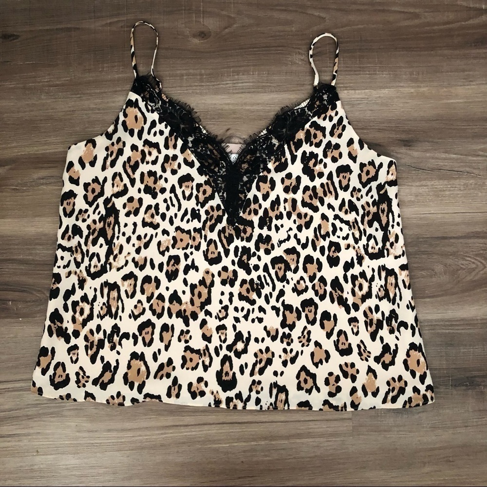 Socialite cheetah print tank top size XL